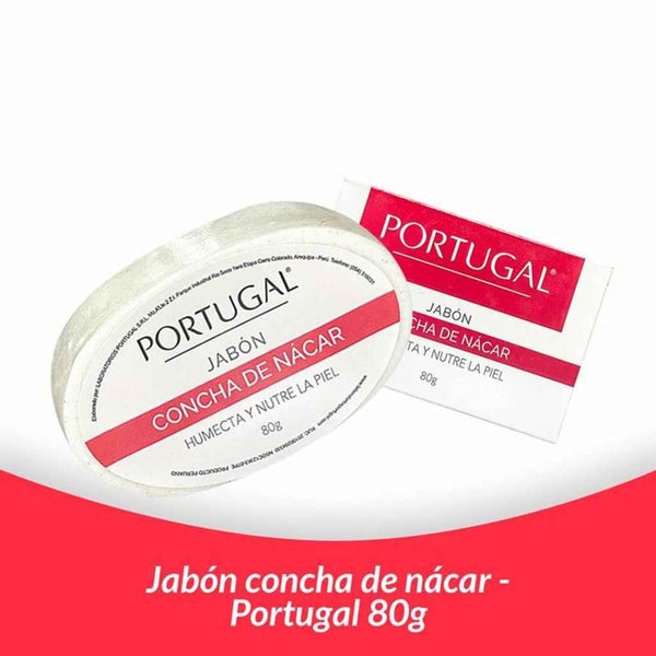 Jabón concha de nácar 80g - Portugal