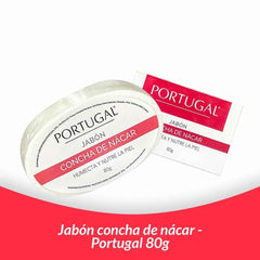 Jabón concha de nácar 80g - Portugal